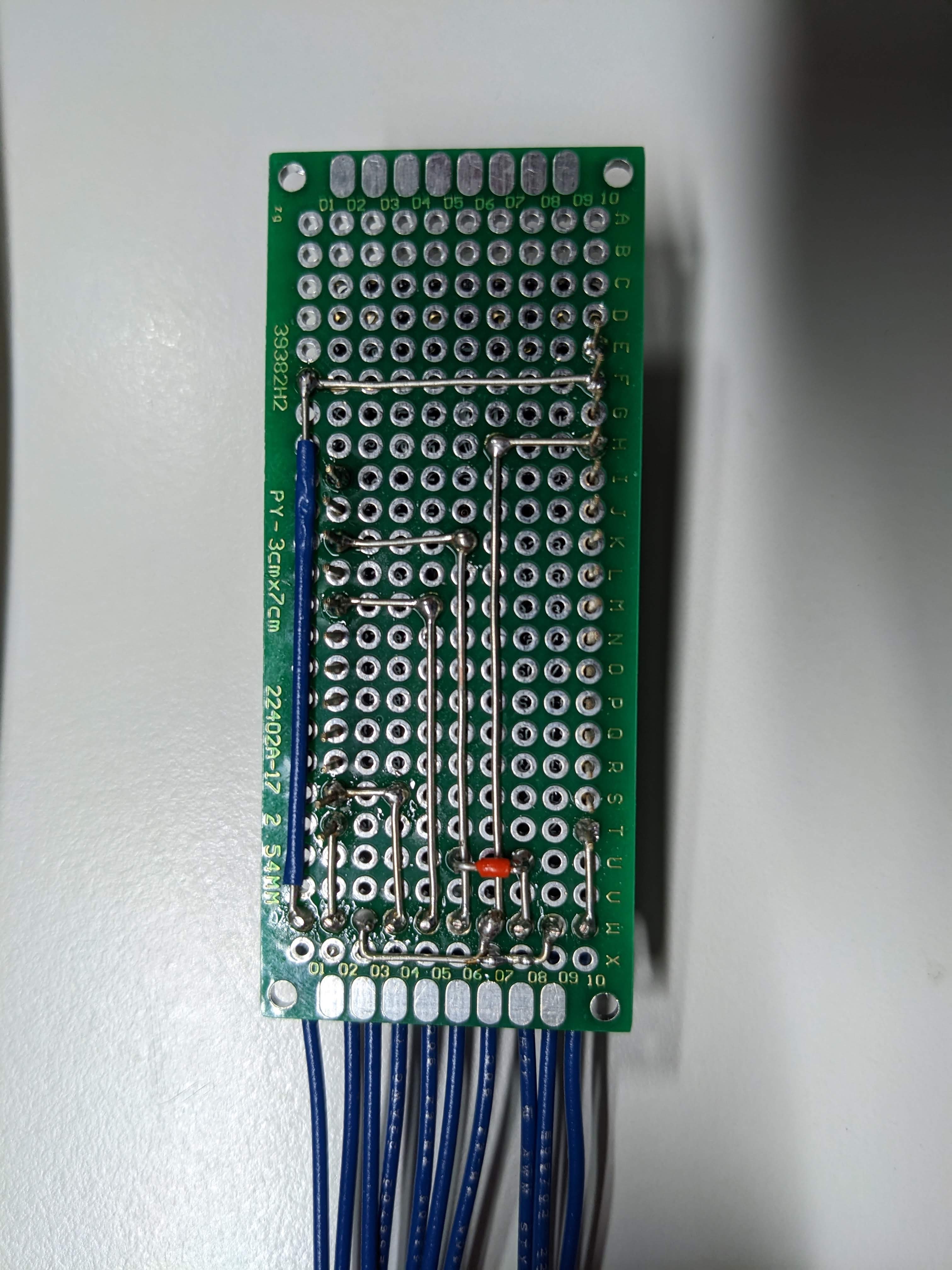 The final soldered ESP