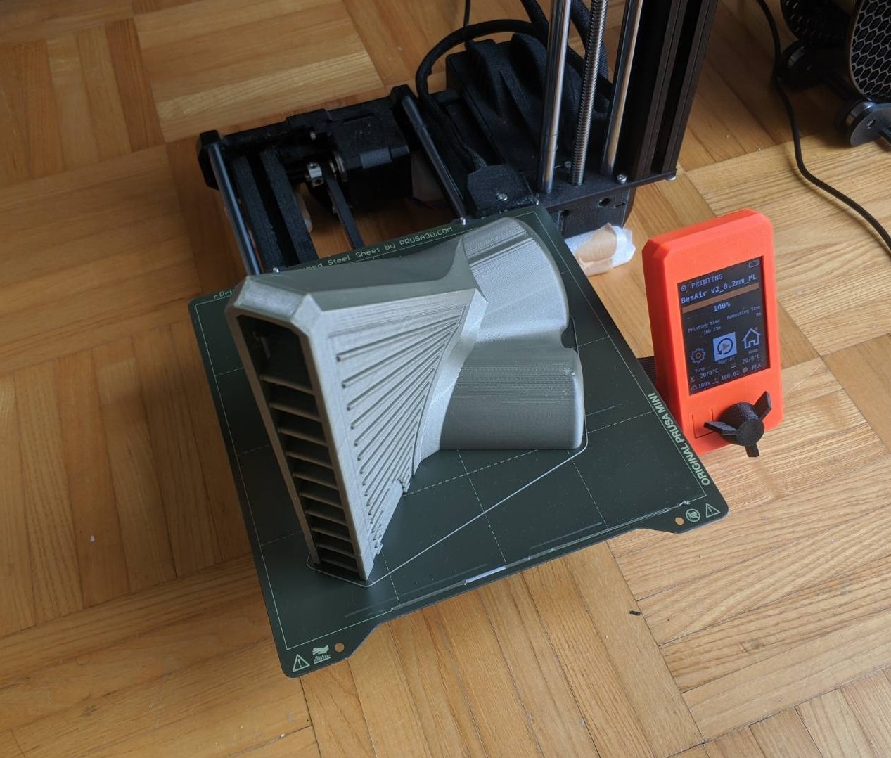 printing the base part