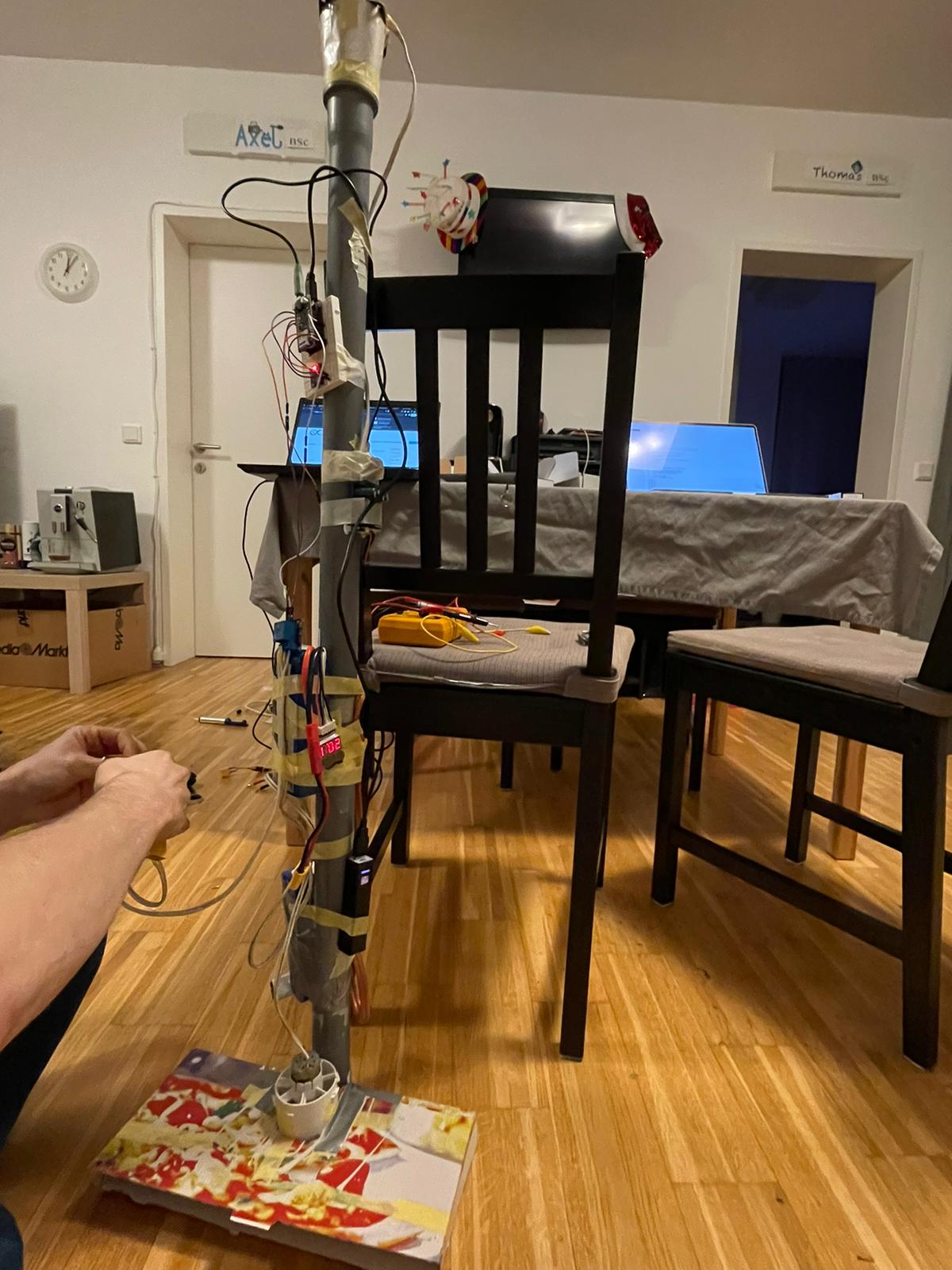 First working, portable prototype